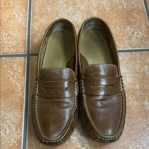 Cole Haan Men's Tan Leather Loafers